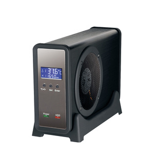 USB3.0 3.5" Внешний корпус Встроенный 80ммх80мм вентилятор охлаждения