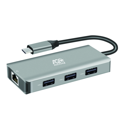 USB Type C Dock Station supports HDMI/PDW100/RJ45/SD/TF/USB3.0x3