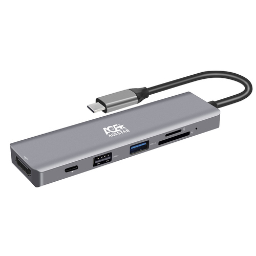 USB Type C Dock Station supports USB2.0/USB3.0/SD/TF/PD W100/HDMI